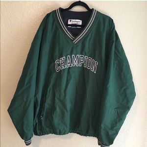 Vintage 1990s CHAMPION pullover windbreaker